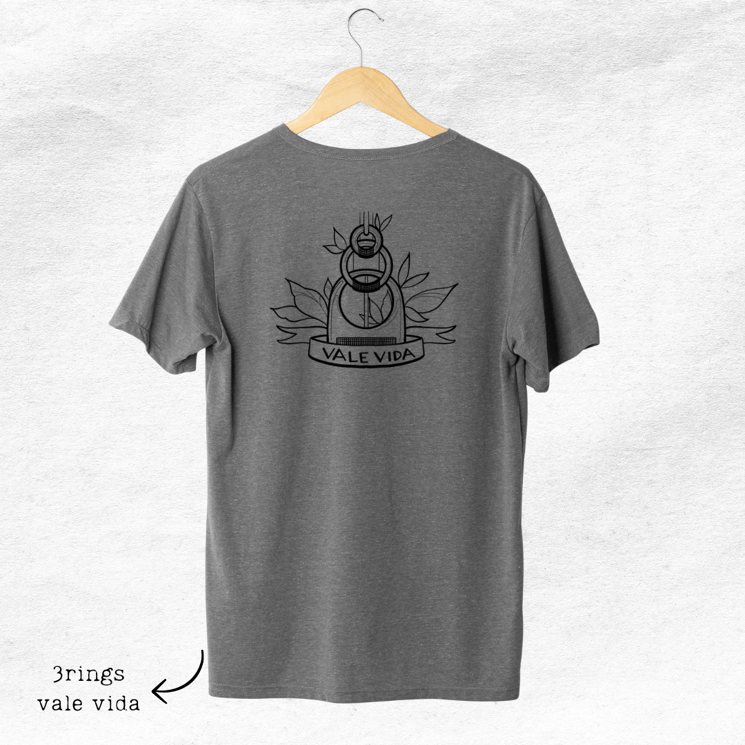 Camiseta "vale vida"- Collab Fly High e Veneno Ink