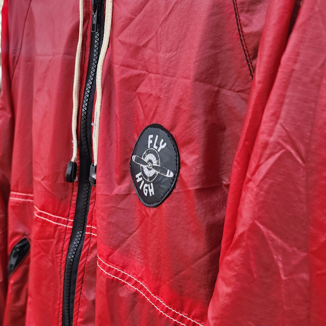 Jaqueta de velame Vermelho