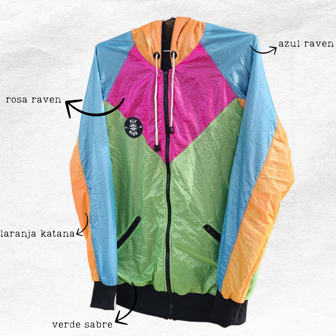 Jaqueta de velame Collor full