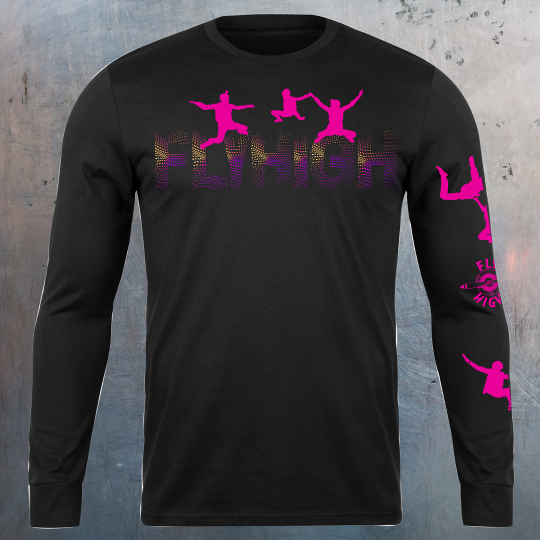 Camisa Fly High old manga longa