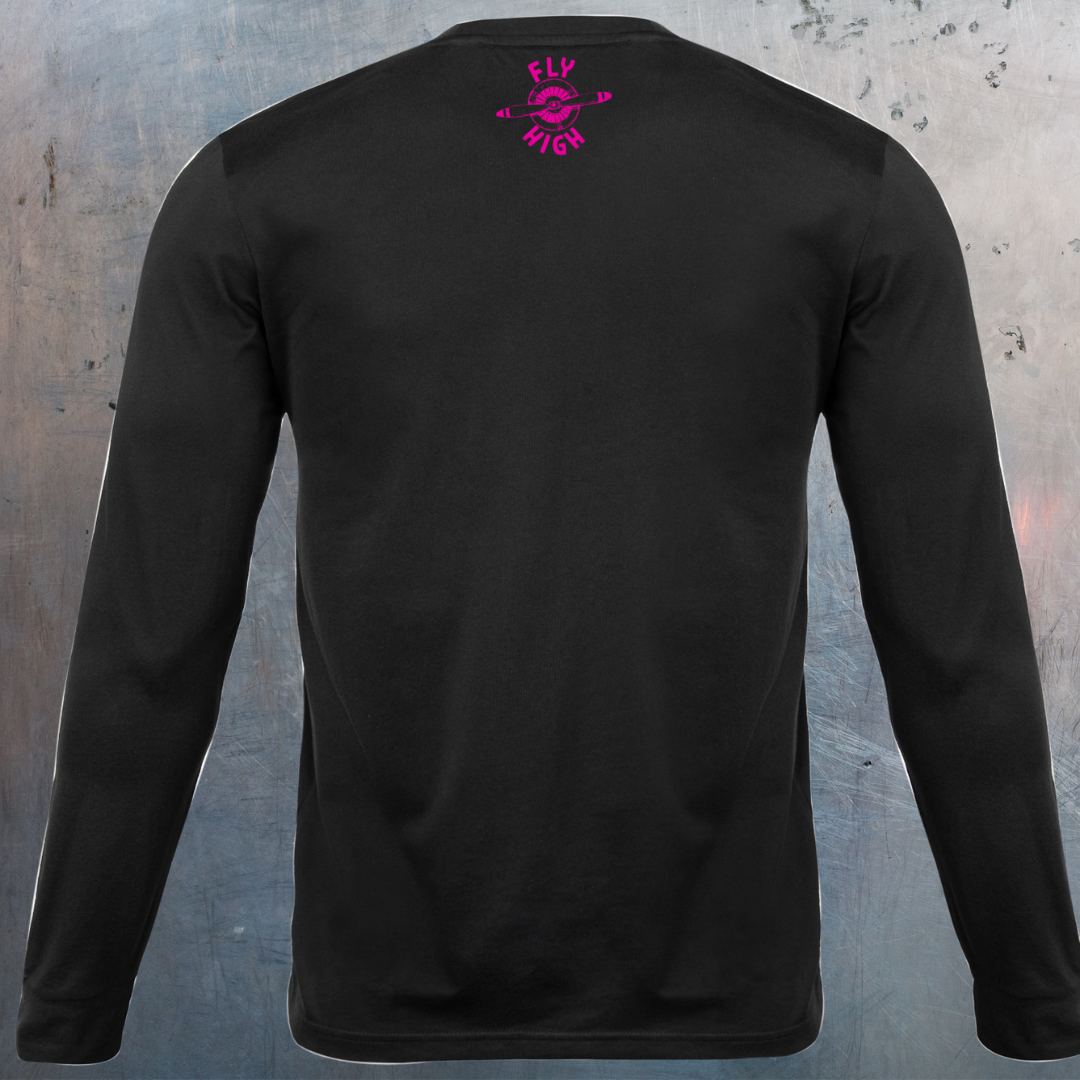 Camisa Fly High old manga longa