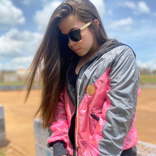 Jaqueta de velame feminina