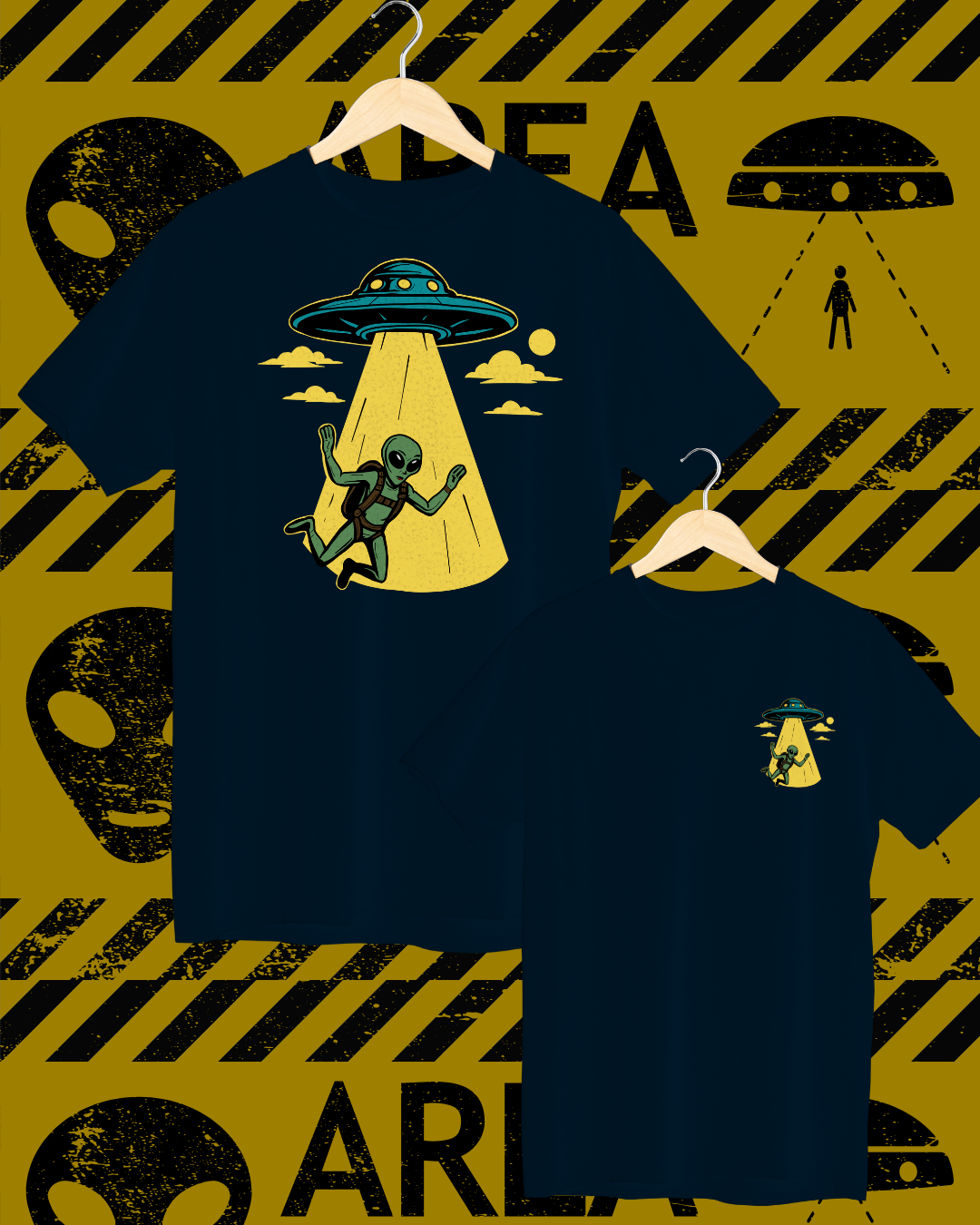 👽 Camiseta ABDUCITION – Alien