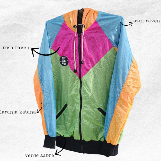 Jaqueta de velame Collor full